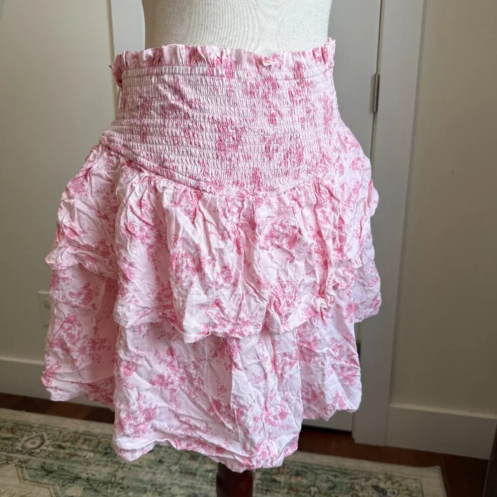 ARULA Pink Floral Skort - Picture 2 of 5